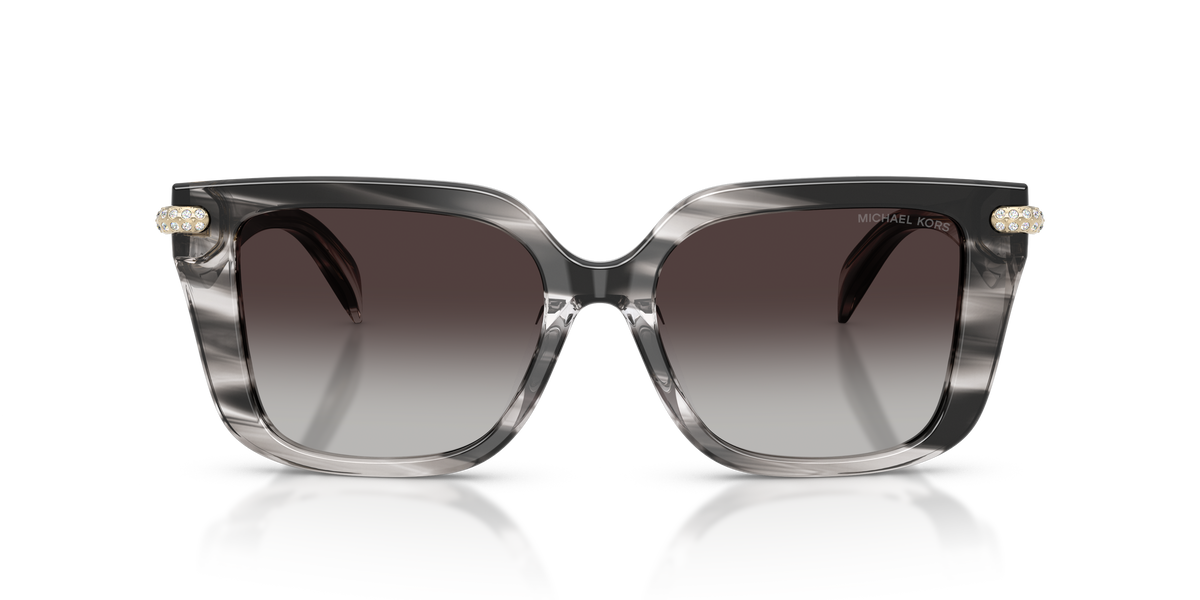 Gafas de Sol Michael Kors Santo Domingo MK2275BU Cuerno Negro y Gris