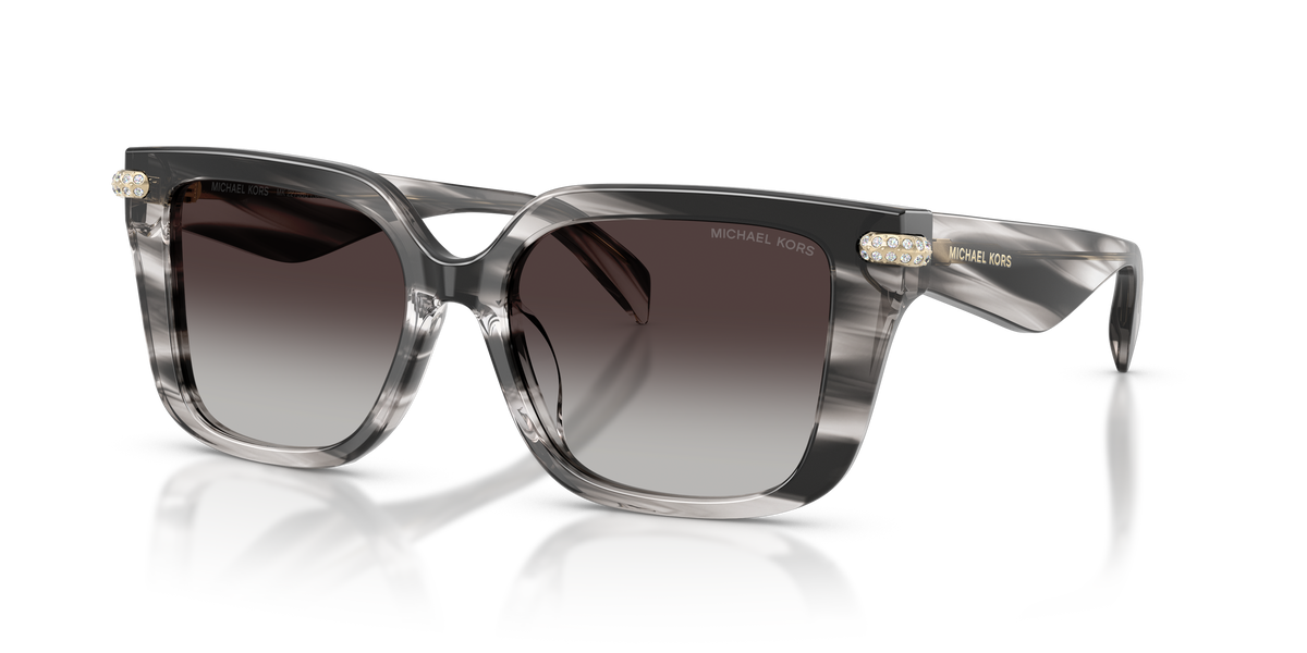 Gafas de Sol Michael Kors Santo Domingo MK2275BU Cuerno Negro y Gris
