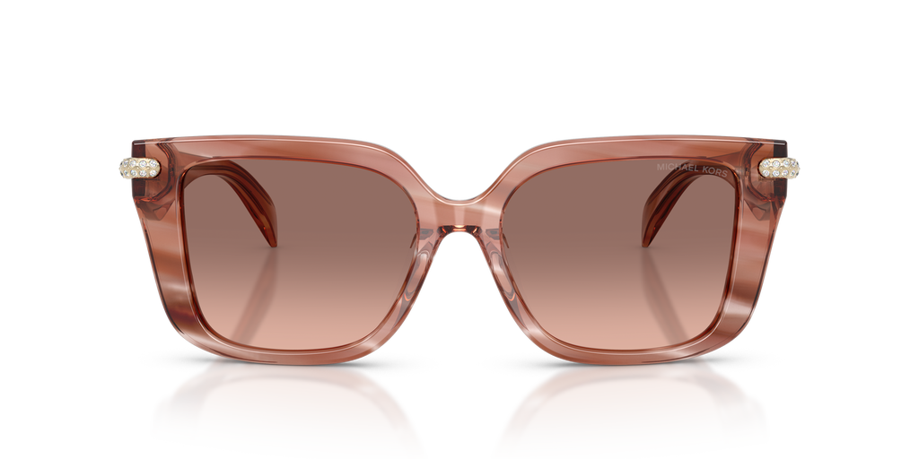 Gafas de Sol Michael Kors Santo Domingo MK2275BU Cuerno Rosa y Marrón y Rosa