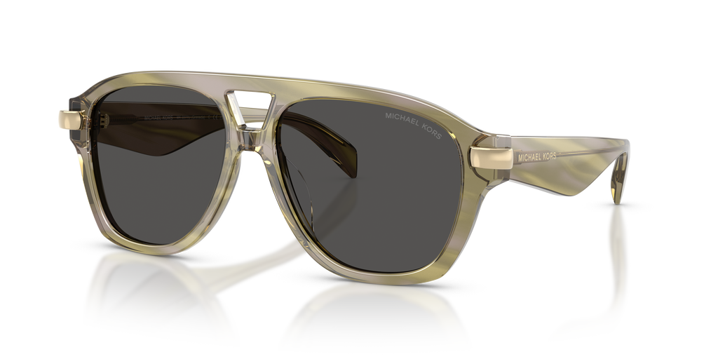 Gafas de Sol Michael Kors Grenada MK2277U Cuerno Verde Olivo y Gris