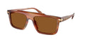 Gafas de Sol Michael Kors Boston MK2278U Cuerno Marrón y Ámbar