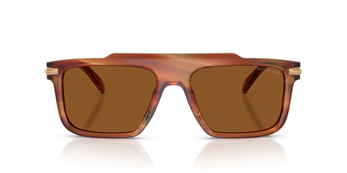 Gafas de Sol Michael Kors Boston MK2278U Cuerno Marrón y Ámbar
