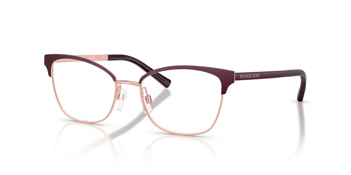Gafas Oftálmicas Michael Kors Adrianna IV MK3012 Cordobán/Oro Rosa