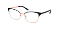 Gafas Oftálmicas Michael Kors Adrianna IV MK3012 Negro Mate/Oro Rosa