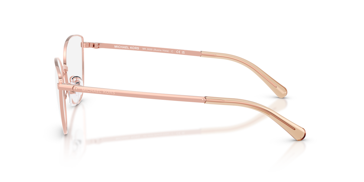 Gafas Oftálmicas Michael Kors Buena Vista MK3030 Oro Rosa