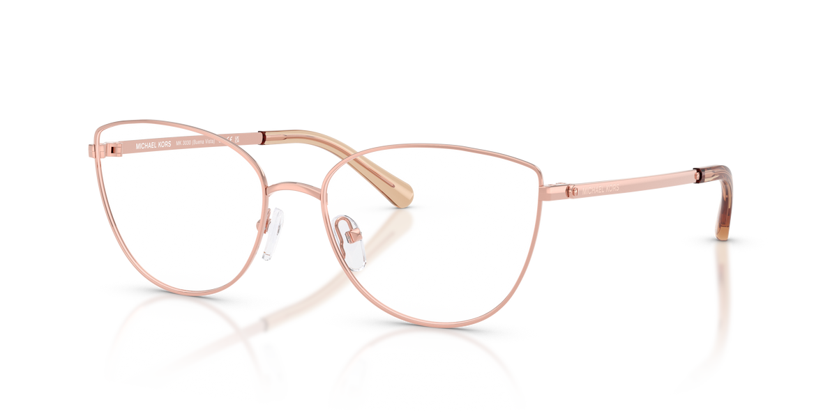 Gafas Oftálmicas Michael Kors Buena Vista MK3030 Oro Rosa