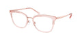 Gafas Oftálmicas Michael Kors Coconut Grove MK3032 Oro Rosa/Rosa Traslúcido
