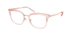 Gafas Oftálmicas Michael Kors Coconut Grove MK3032 Oro Rosa/Rosa Traslúcido