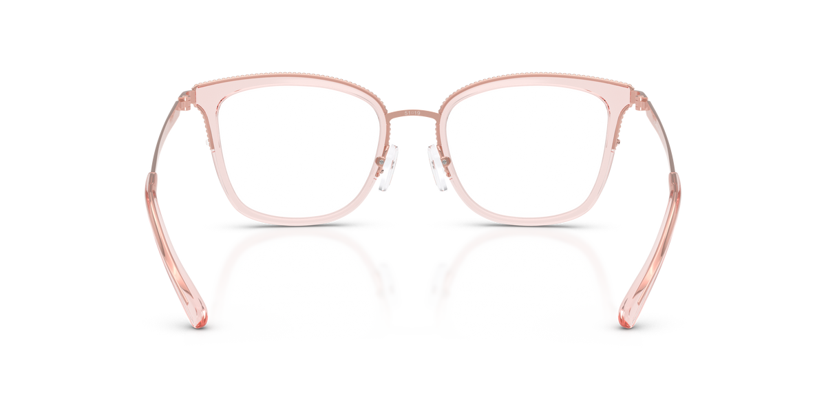 Gafas Oftálmicas Michael Kors Coconut Grove MK3032 Oro Rosa/Rosa Traslúcido