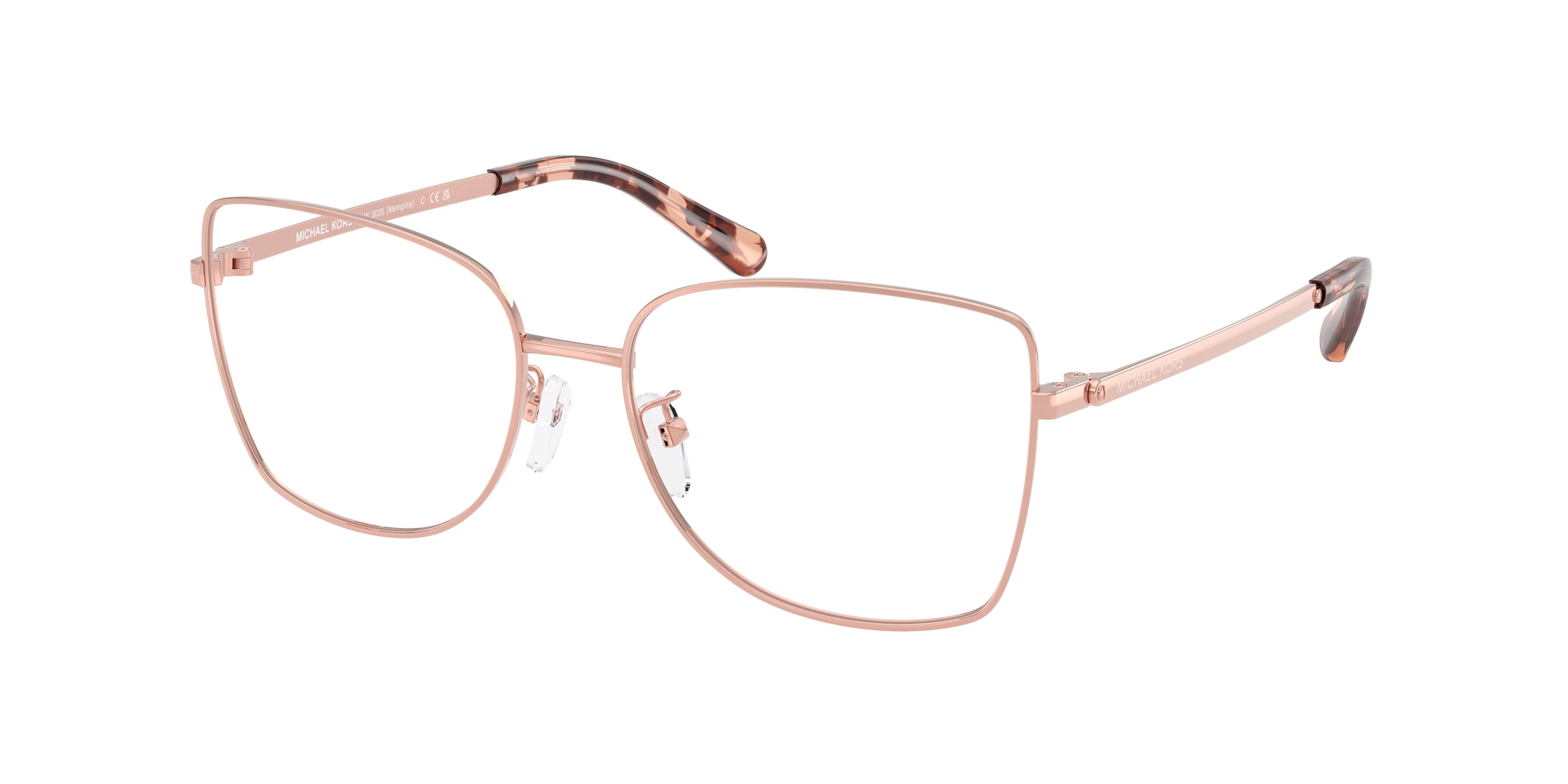 Gafas Oftálmicas Michael Kors Memphis MK3035 Oro Rosa