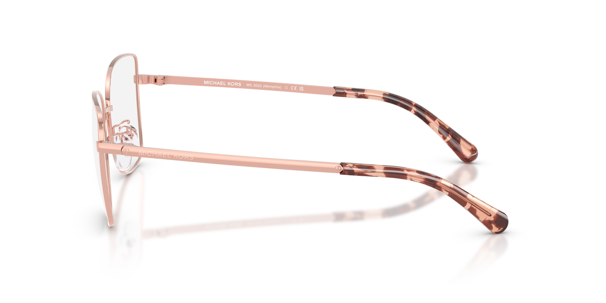 Gafas Oftálmicas Michael Kors Memphis MK3035 Oro Rosa