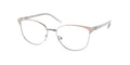 Gafas Oftálmicas Michael Kors Fernie MK3053 Rosa Tenue/Plateado