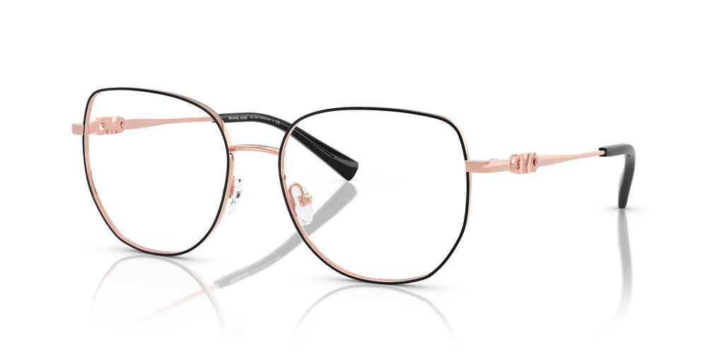 Gafas Oftálmicas Michael Kors Belleville MK3062 Negro Brillante