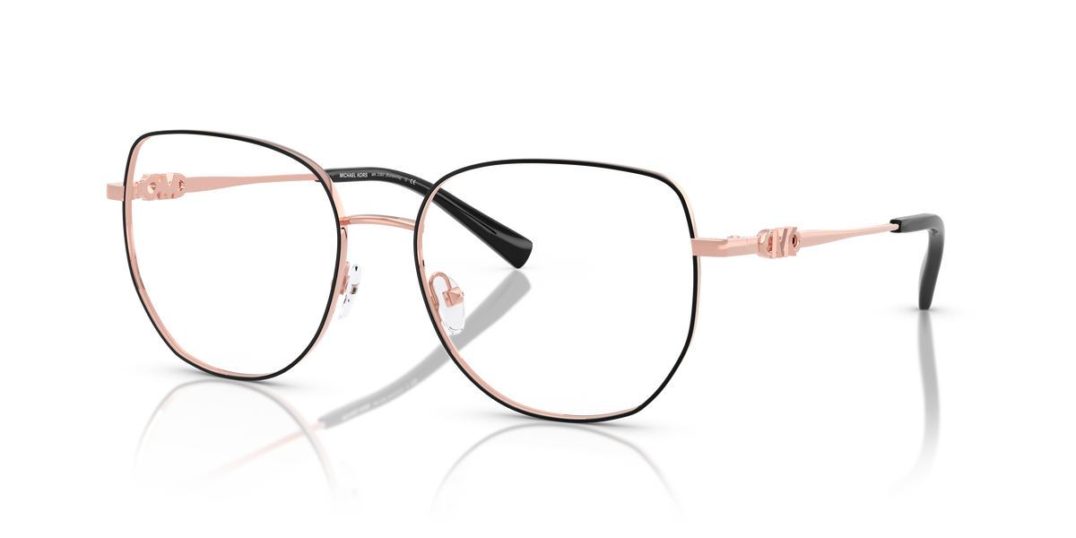 Gafas Oftálmicas Michael Kors Belleville MK3062 Negro Brillante