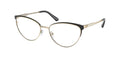 Gafas Oftálmicas Michael Kors Marsaille MK3064B Dorado Claro/Negro Mate