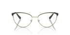 Gafas Oftálmicas Michael Kors Marsaille MK3064B Dorado Claro/Negro Mate