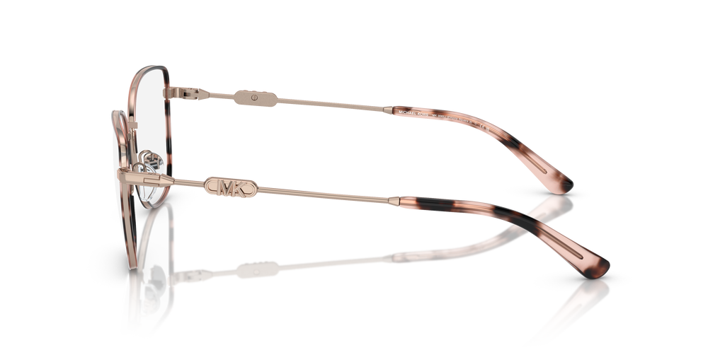 Gafas Oftálmicas Michael Kors Empire Square 3 MK3065J Oro Rosa/Carey Rosa