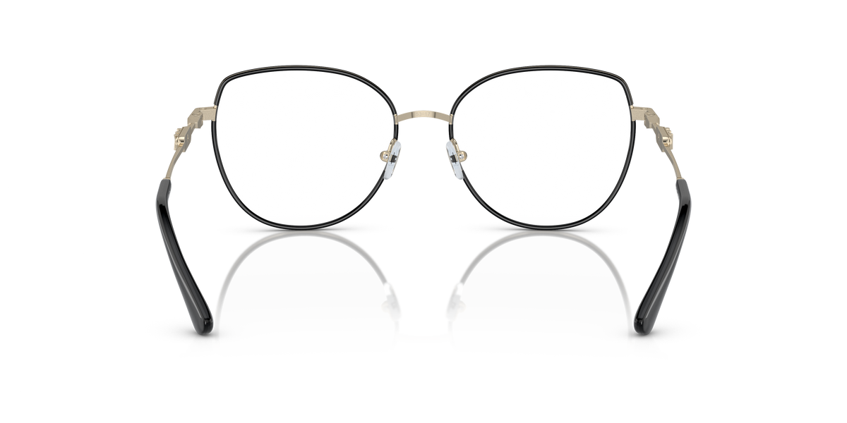 Gafas Oftálmicas Michael Kors Empire Round MK3066J Dorado Claro/Negro
