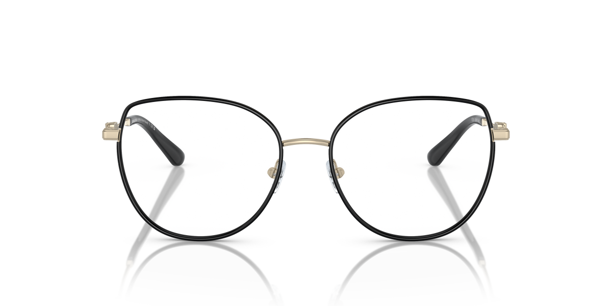 Gafas Oftálmicas Michael Kors Empire Round MK3066J Dorado Claro/Negro