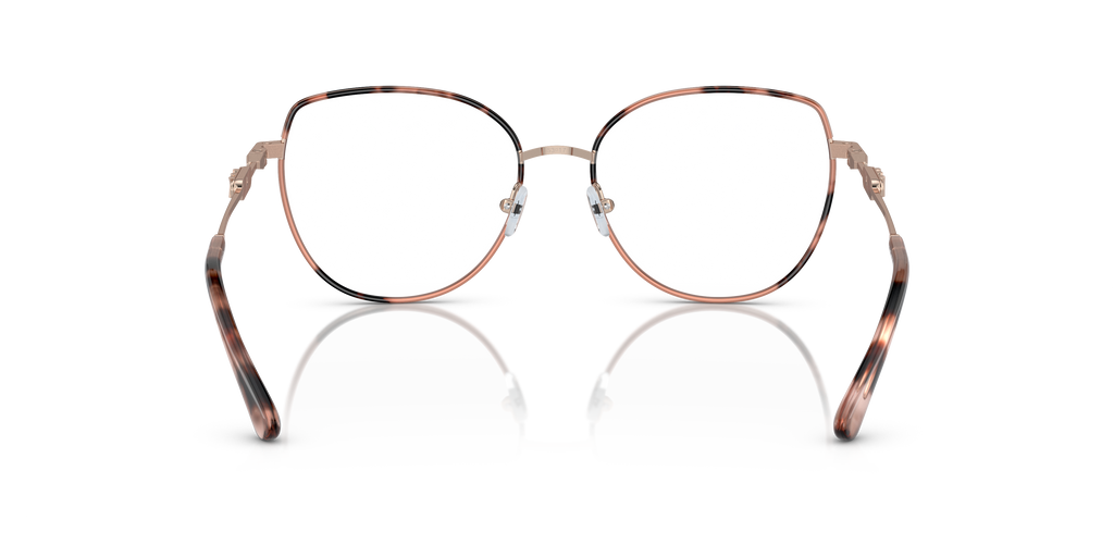 Gafas Oftálmicas Michael Kors Empire Round MK3066J Oro Rosa/Carey Rosa