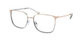 Gafas Oftálmicas Michael Kors Portland MK3068 Oro Rosa