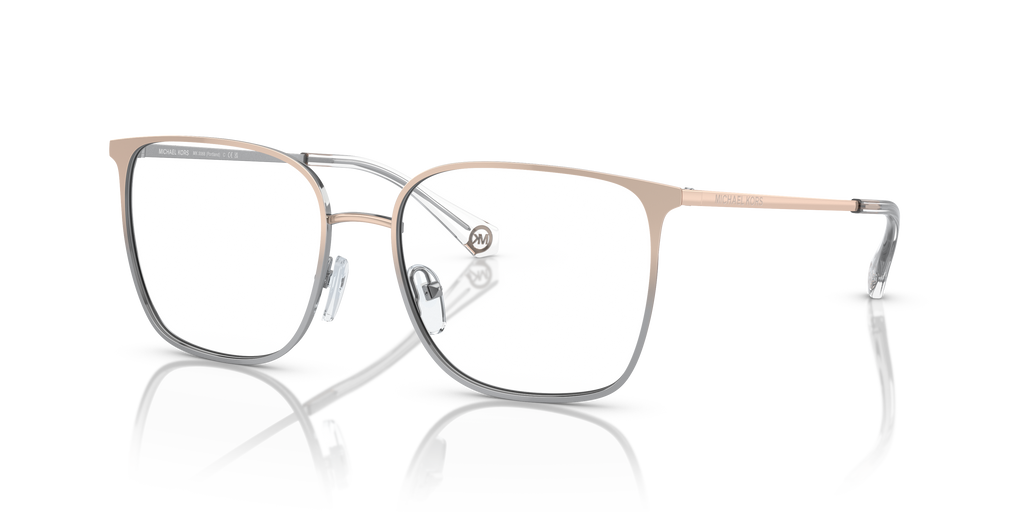 Gafas Oftálmicas Michael Kors Portland MK3068 Oro Rosa