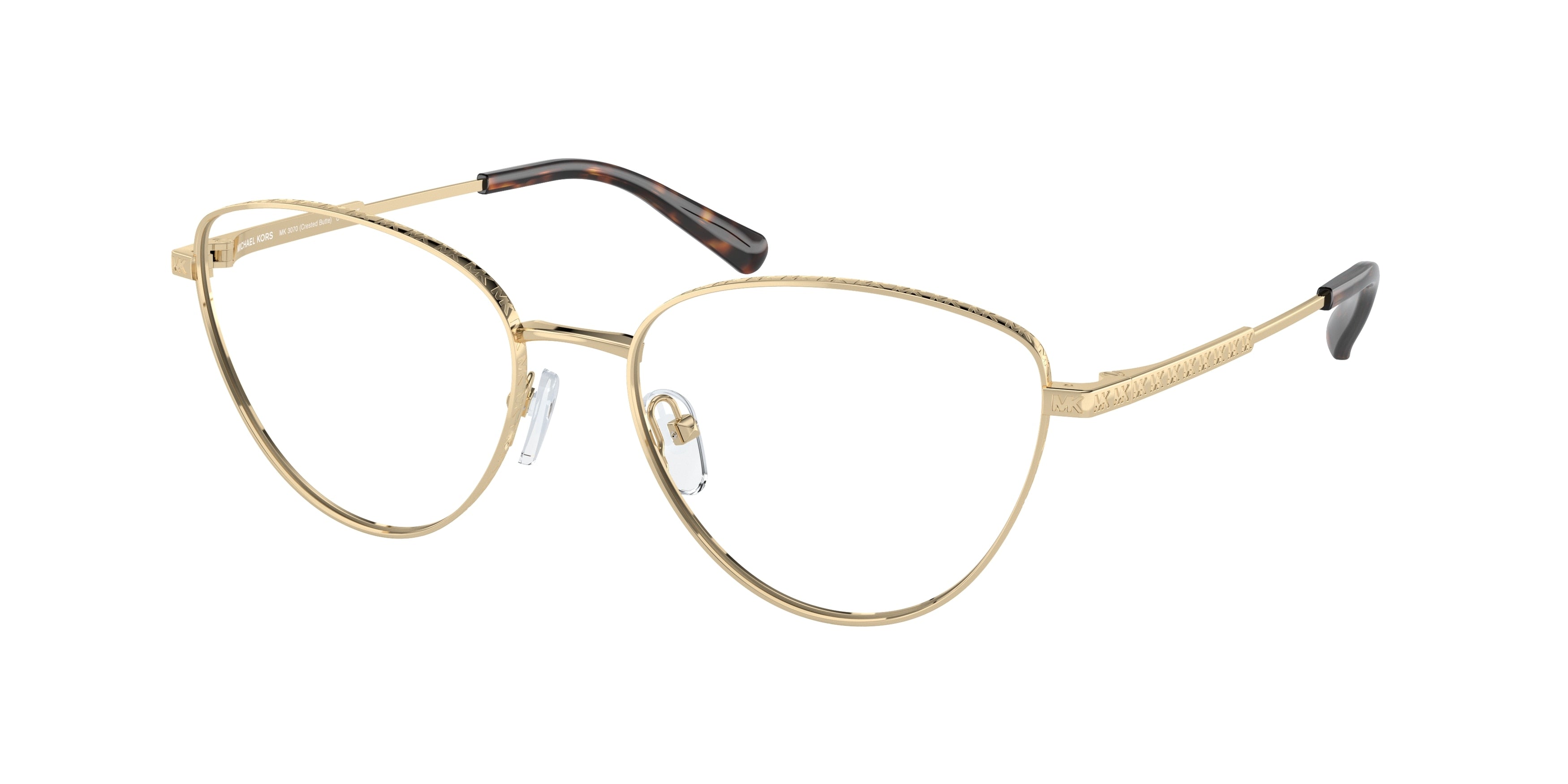 Gafas Oftálmicas Michael Kors Crested Butte MK3070 Dorado Claro