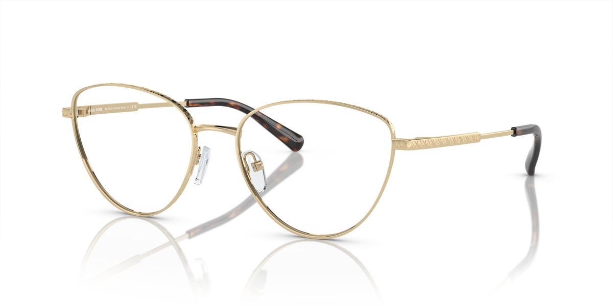 Gafas Oftálmicas Michael Kors Crested Butte MK3070 Dorado Claro