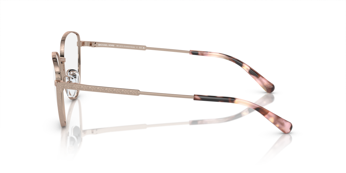 Gafas Oftálmicas Michael Kors Crested Butte MK3070 Oro Rosa