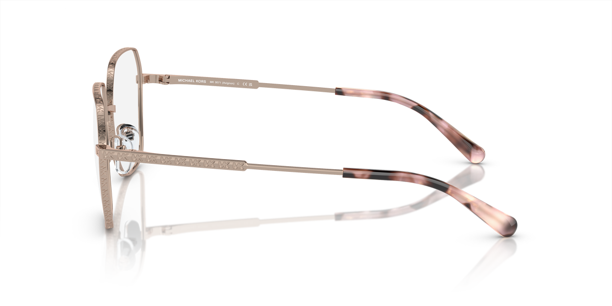 Gafas Oftálmicas Michael Kors Avignon MK3071 Oro Rosa