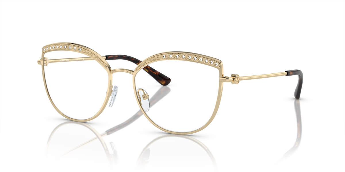 Gafas Oftálmicas Michael Kors Napier MK3072 Dorado Claro