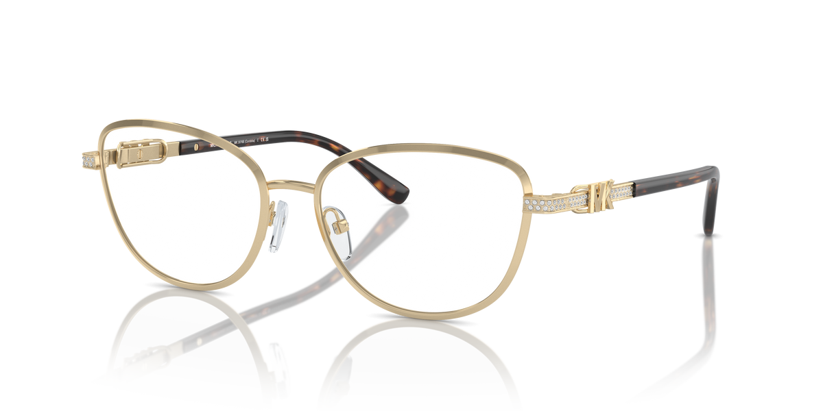Gafas Oftálmicas Michael Kors Cordoba MK3076B Dorado Claro Brillante