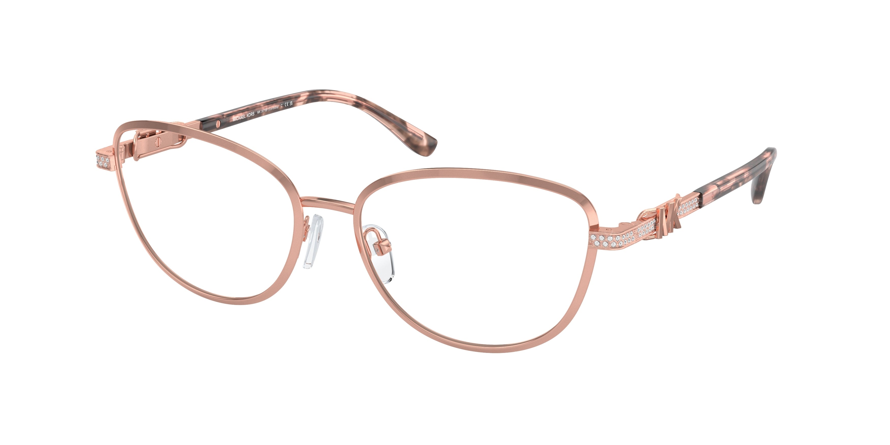 Gafas Oftálmicas Michael Kors Cordoba MK3076B Oro Rosa