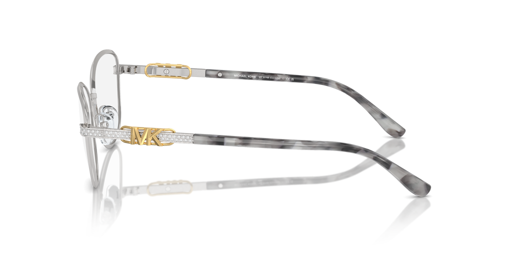 Gafas Oftálmicas Michael Kors Cordoba MK3076B Plateado Brillante