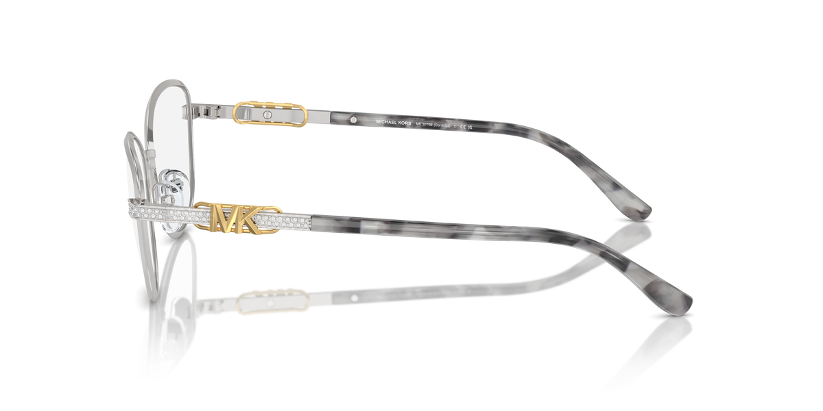Gafas Oftálmicas Michael Kors Cordoba MK3076B Plateado Brillante
