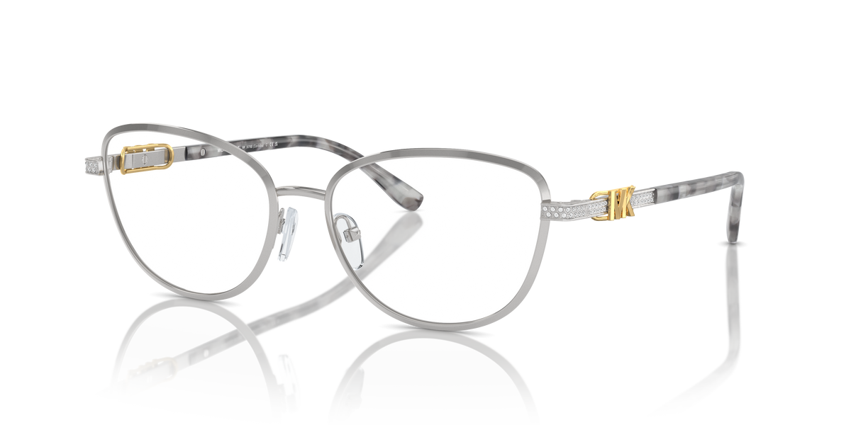 Gafas Oftálmicas Michael Kors Cordoba MK3076B Plateado Brillante