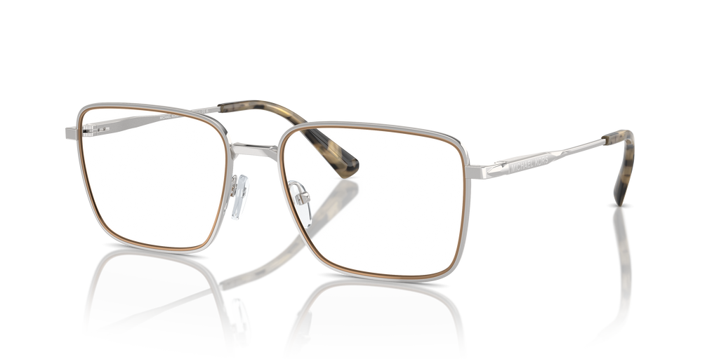 Gafas Oftálmicas Michael Kors Méribel MK3079 Plateado Brillante