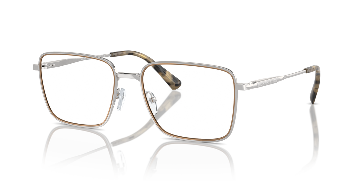 Gafas Oftálmicas Michael Kors Méribel MK3079 Plateado Brillante