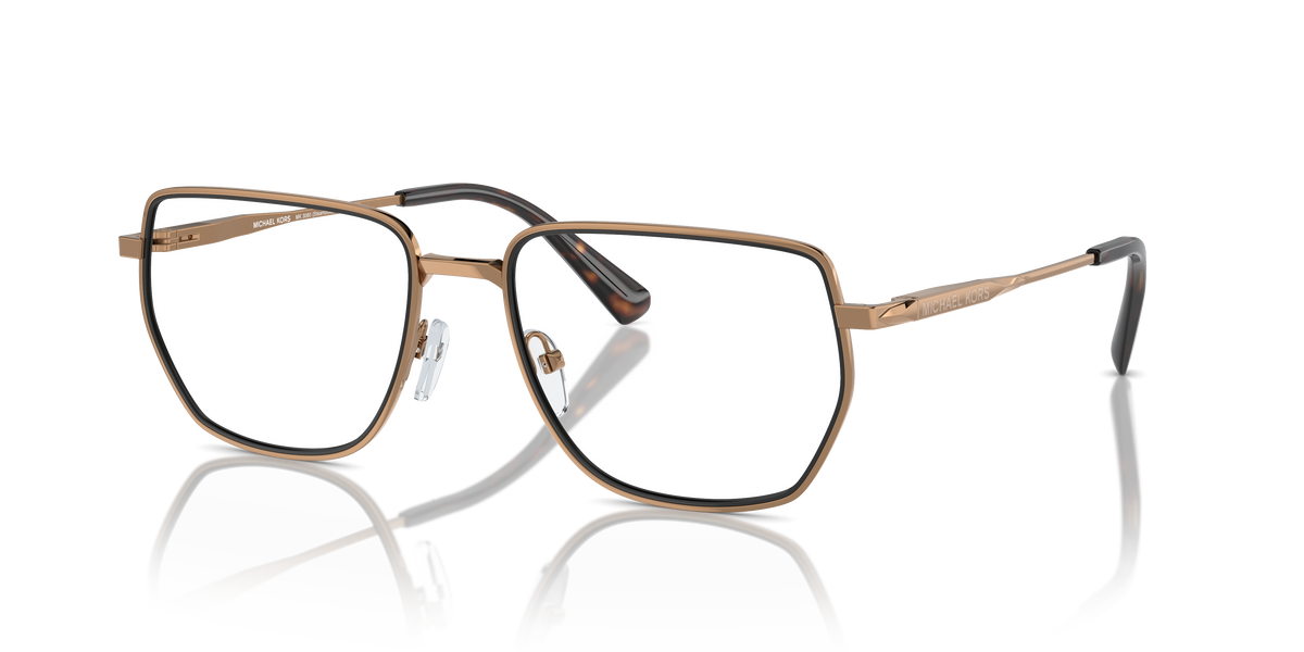 Gafas Oftálmicas Michael Kors Steamboat MK3080 Dorado Brillante