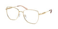 Gafas Oftálmicas Michael Kors Shanghai MK3081D Dorado Claro Brillante