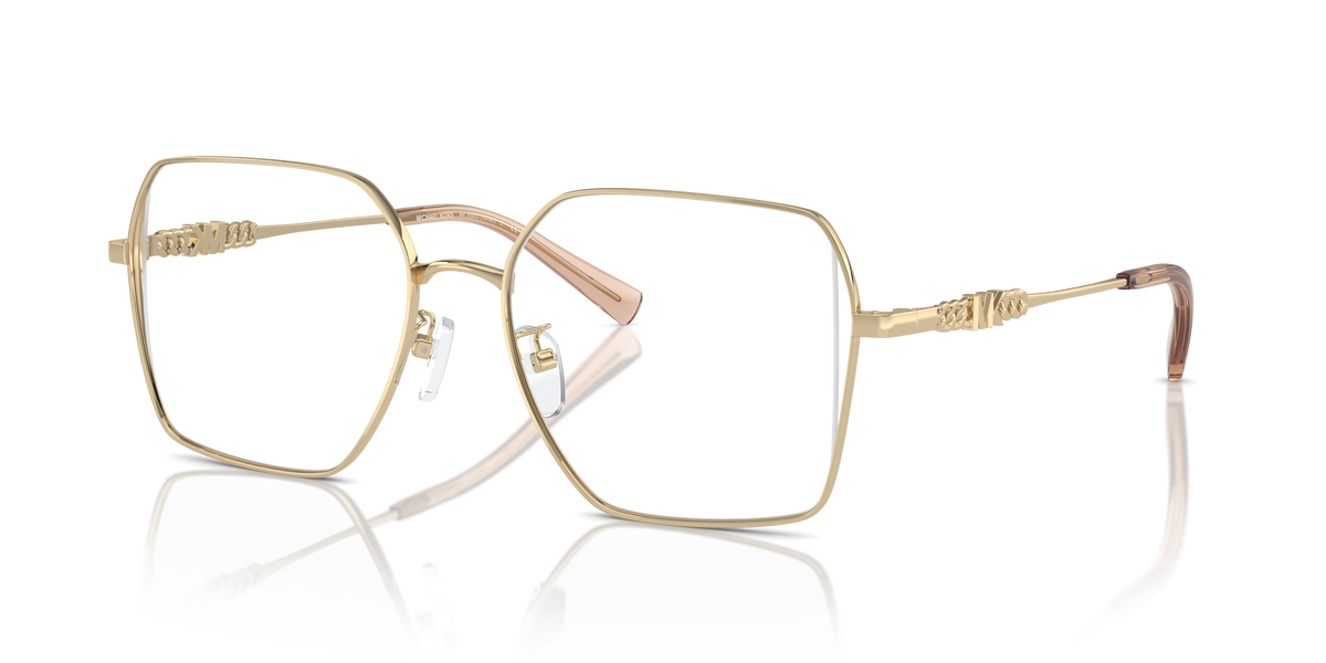 Gafas Oftálmicas Michael Kors Yunan MK3082D Dorado Claro Brillante