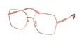 Gafas Oftálmicas Michael Kors Yunan MK3082D Oro Rosa Brillante
