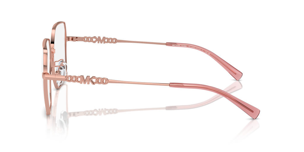 Gafas Oftálmicas Michael Kors Yunan MK3082D Oro Rosa Brillante