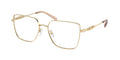 Gafas Oftálmicas Michael Kors Dali MK3083D Dorado Claro Brillante