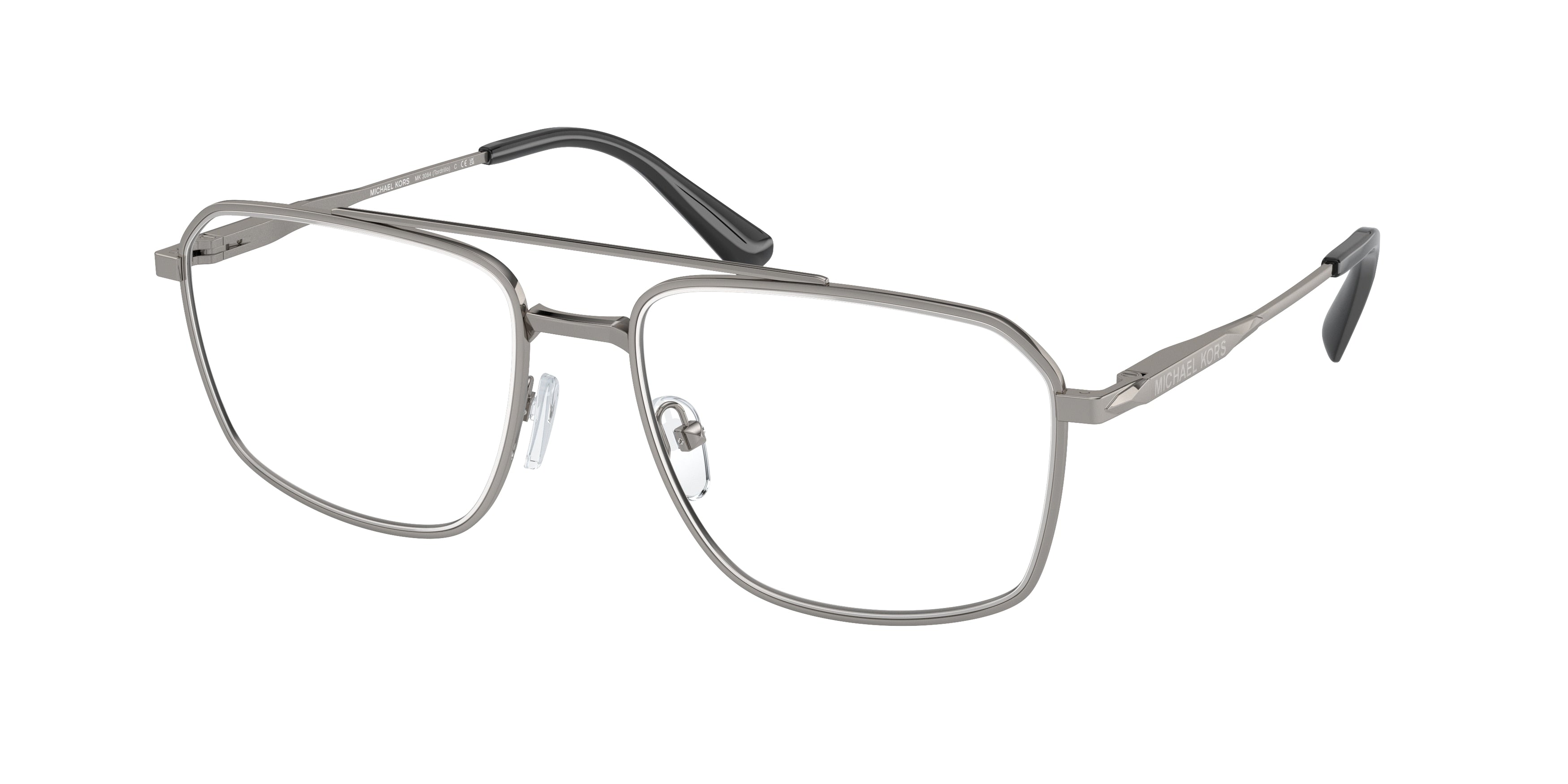 Gafas Oftálmicas Michael Kors Tordrillo MK3084 Gris Plomo Brillante