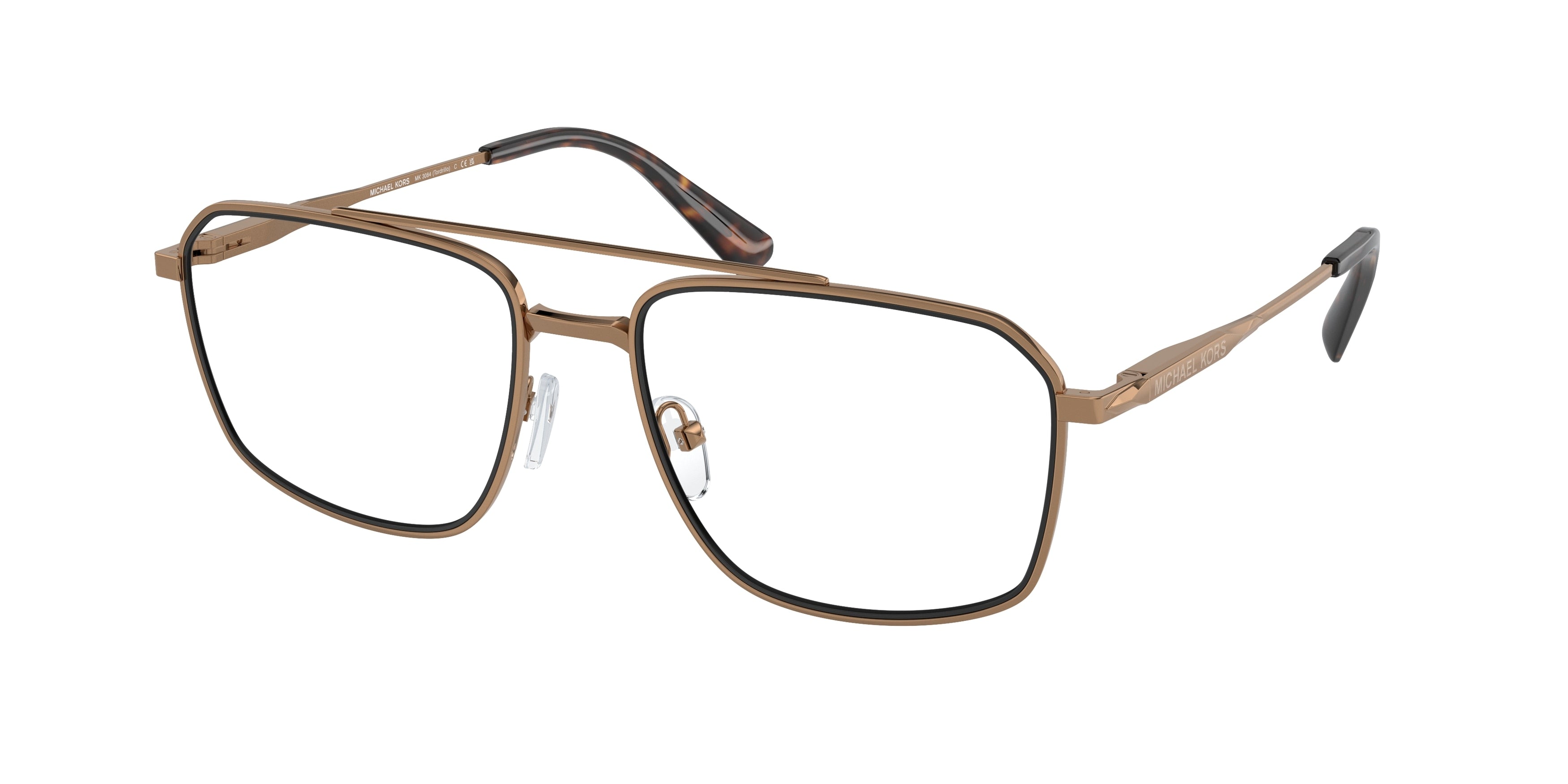 Gafas Oftálmicas Michael Kors Tordrillo MK3084 Dorado Brillante