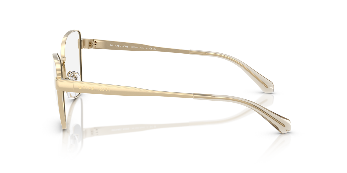 Gafas Oftálmicas Michael Kors Paris MK3085 Dorado Claro