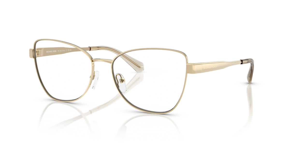 Gafas Oftálmicas Michael Kors Paris MK3085 Dorado Claro