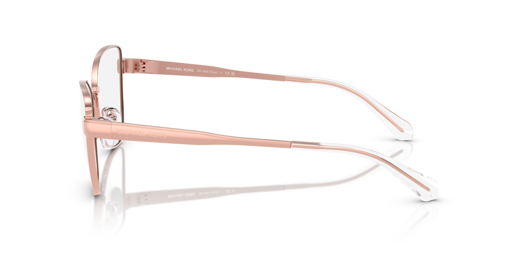 Gafas Oftálmicas Michael Kors Paris MK3085 Oro Rosa