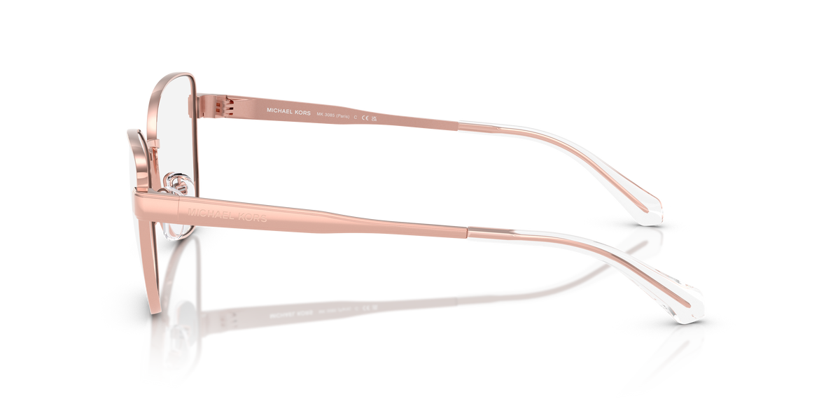 Gafas Oftálmicas Michael Kors Paris MK3085 Oro Rosa
